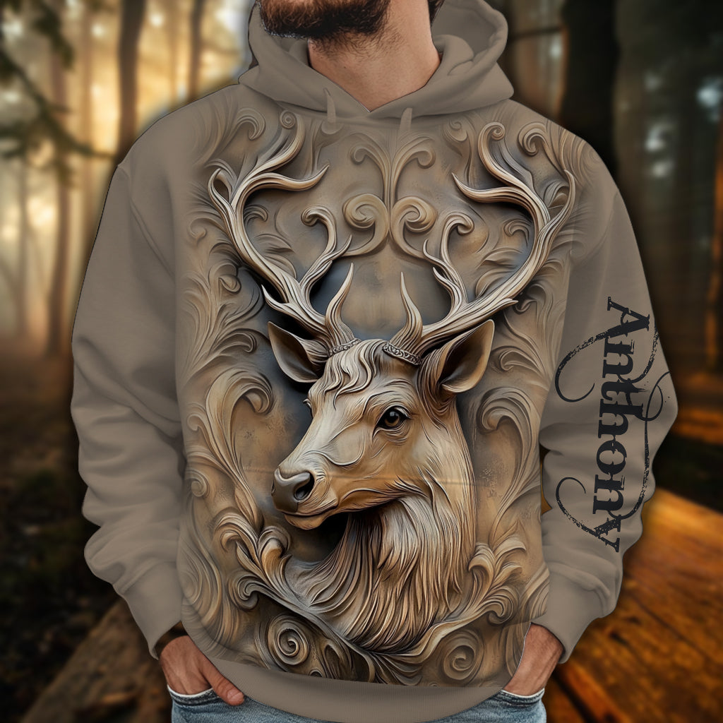 T-shirt personnalisé « La chasse, c'est la passion »