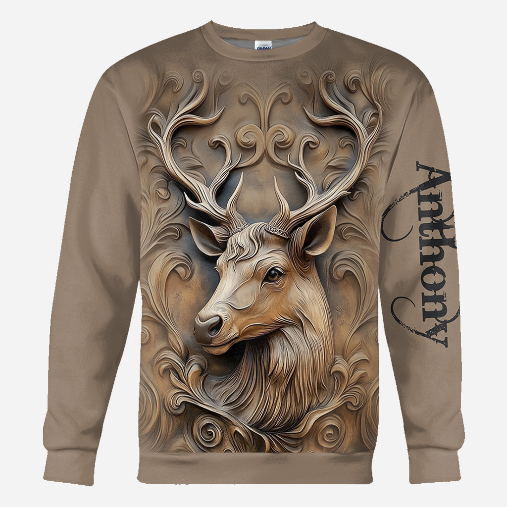 T-shirt personnalisé « La chasse, c'est la passion »
