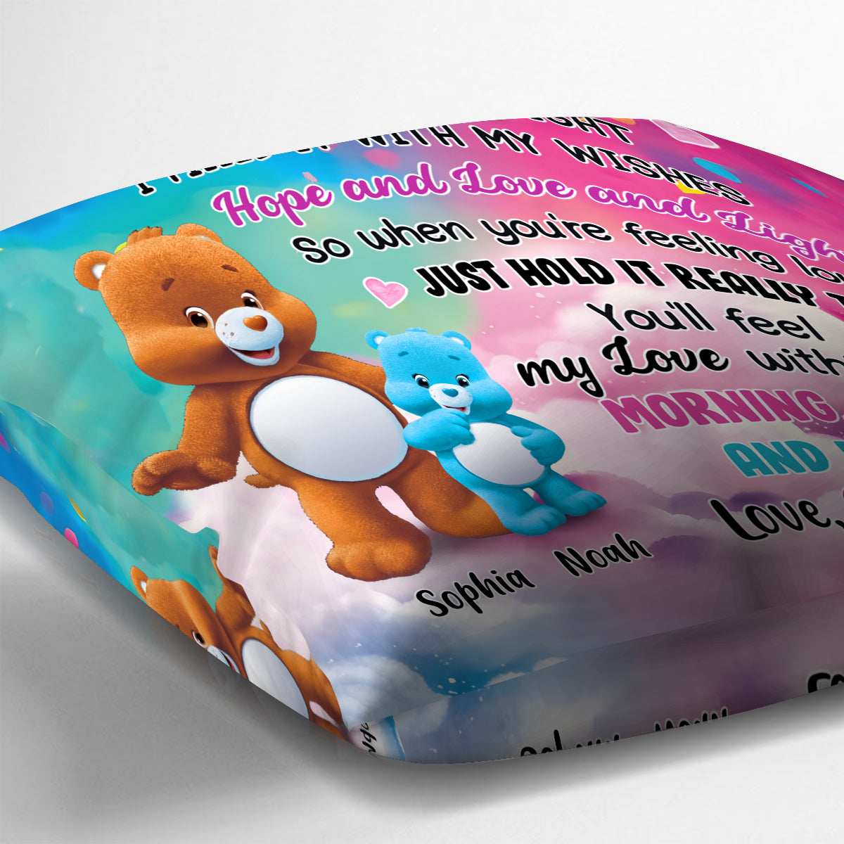 À ma petite-fille - Coussin décoratif personnalisé pour ma petite-fille