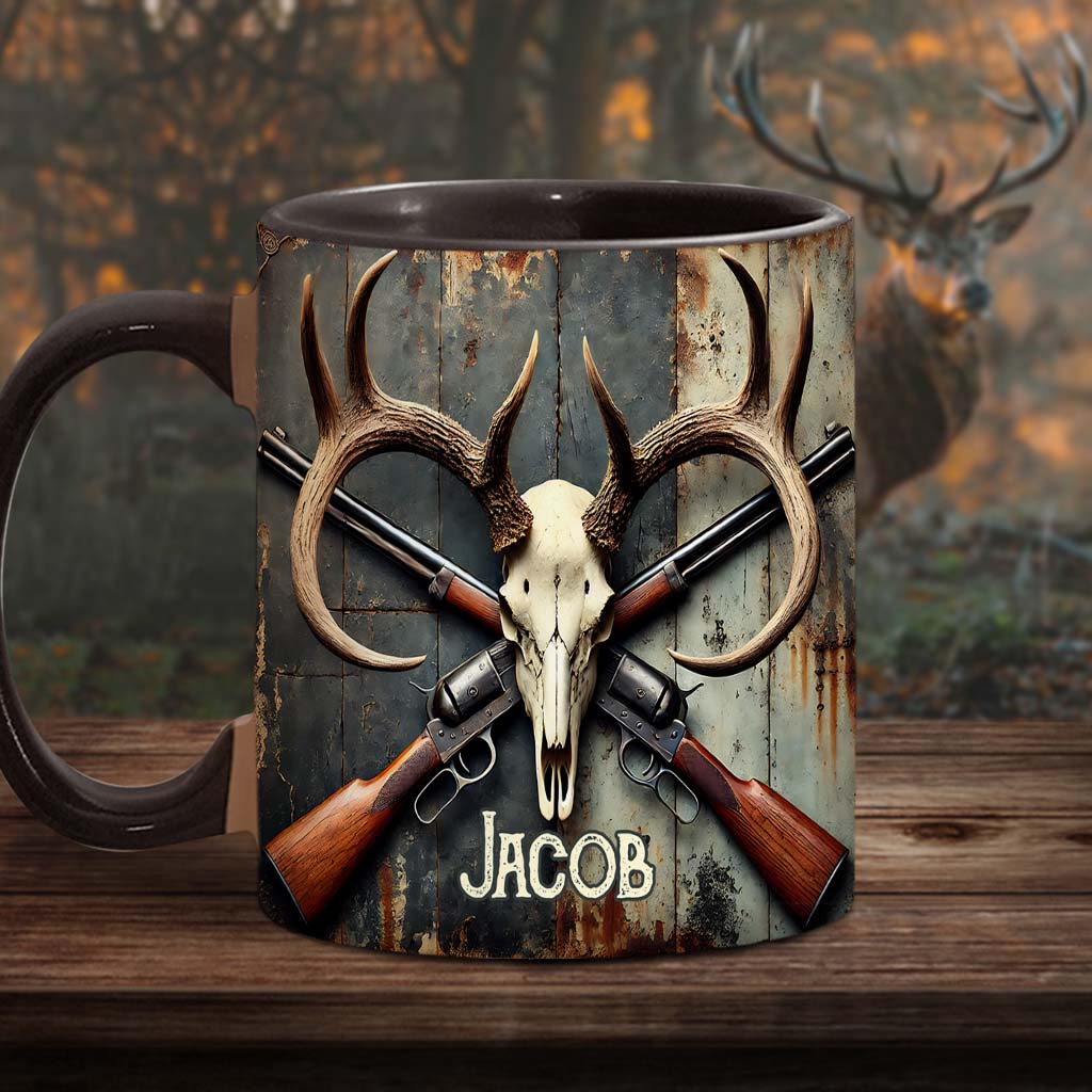 Mug personnalisé « J’adore la chasse »