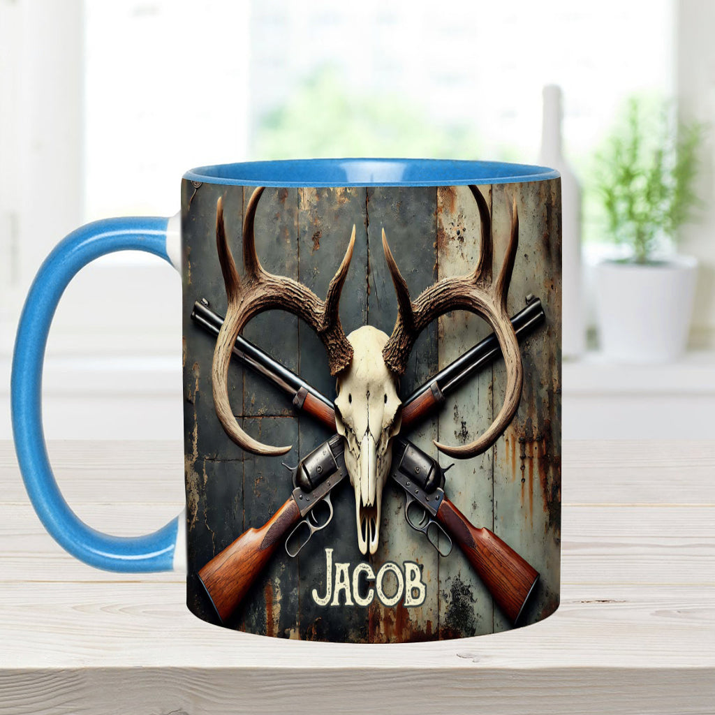 Mug personnalisé « J’adore la chasse »