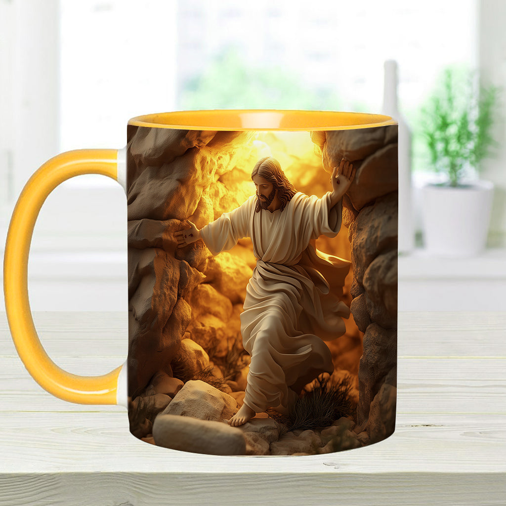 Il est ressuscité - Mug chrétien personnalisé