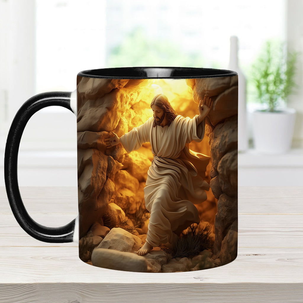 Il est ressuscité - Mug chrétien personnalisé