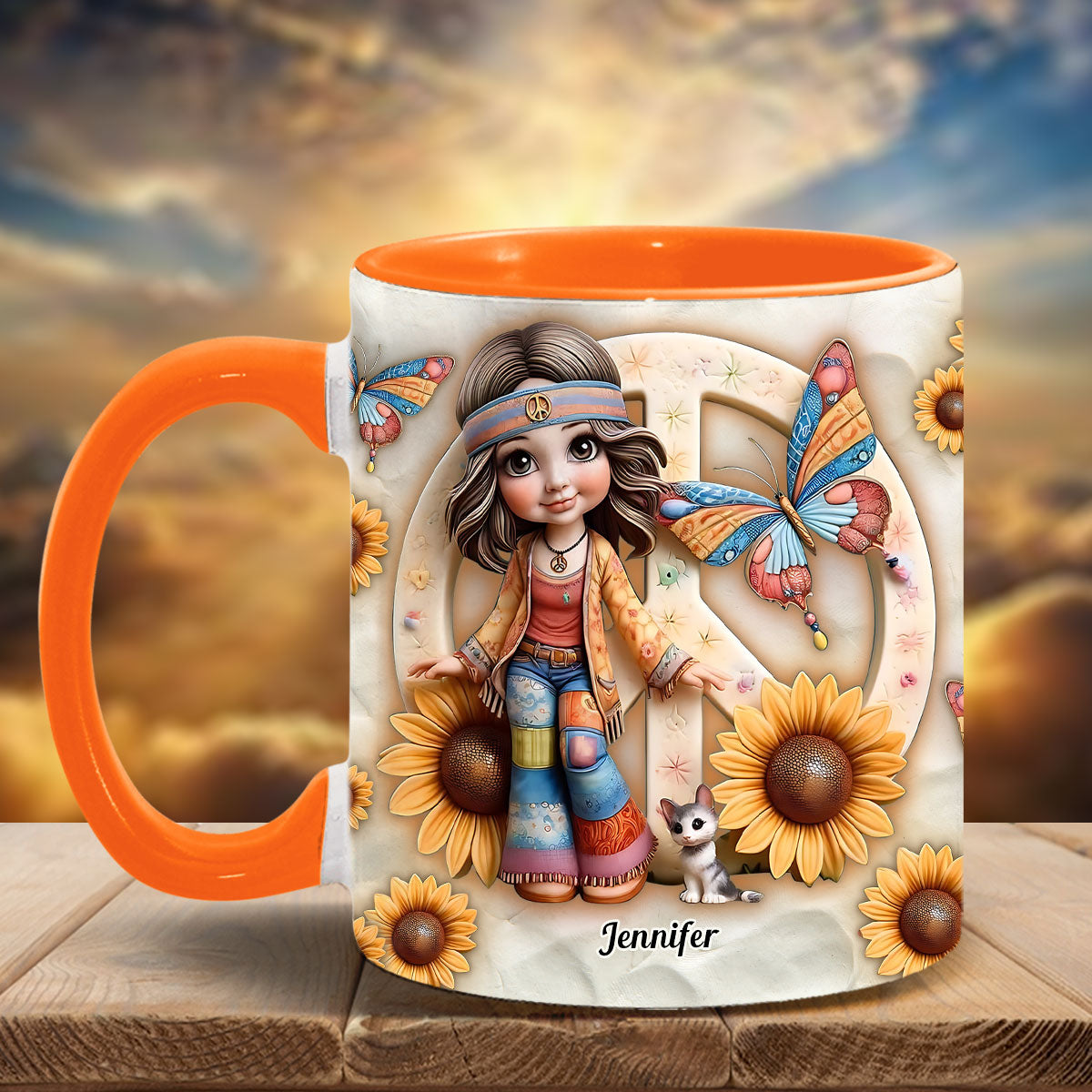 Mug personnalisé Hippie Soul - Style hippie