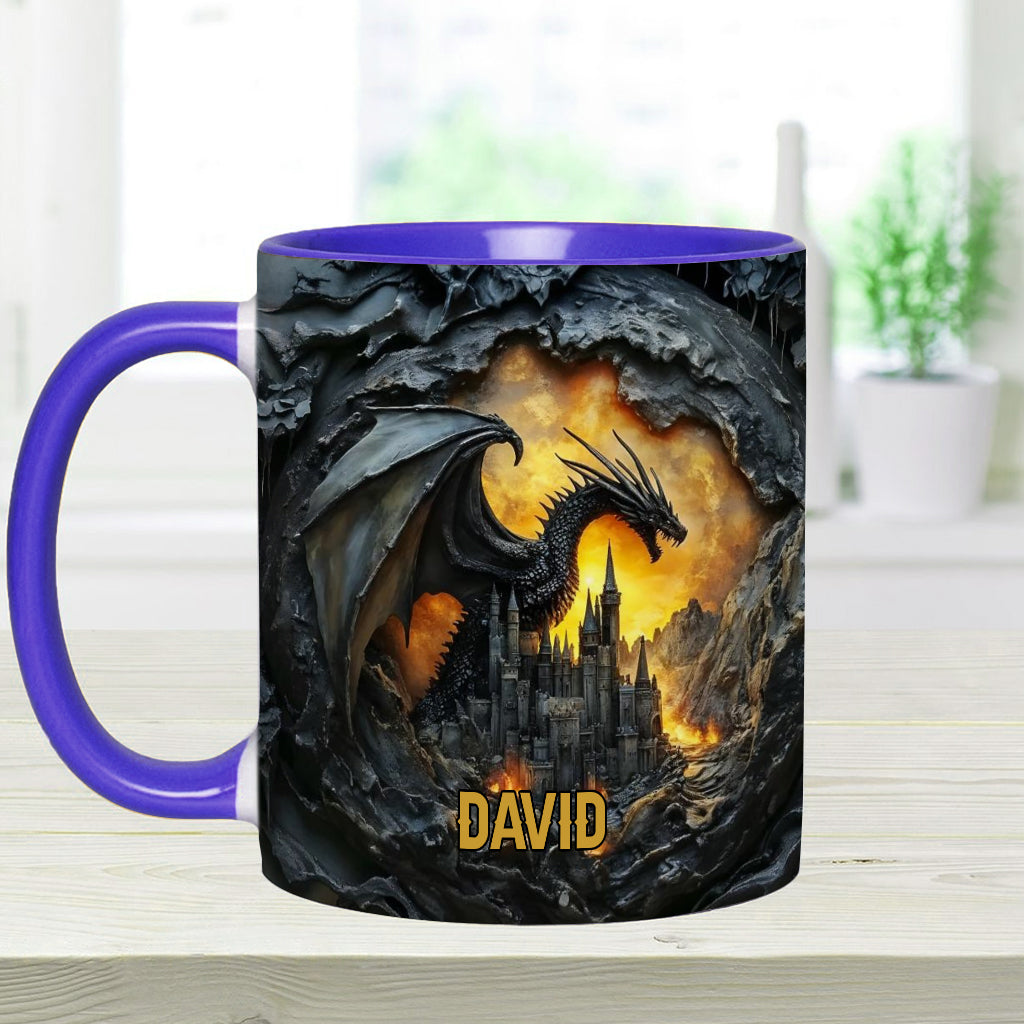 Mug personnalisé « J’adore les dragons »