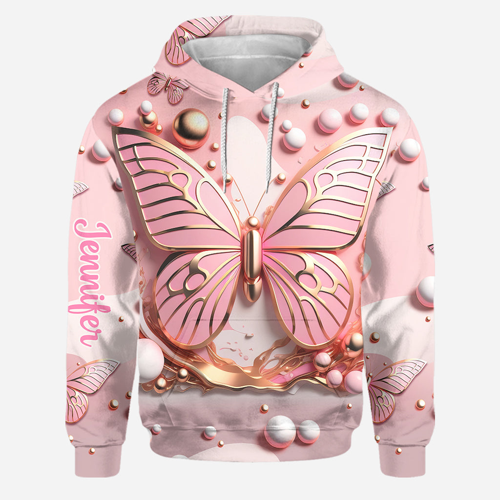 Love Butterflies - Personalized Butterfly Hoodie and Leggings