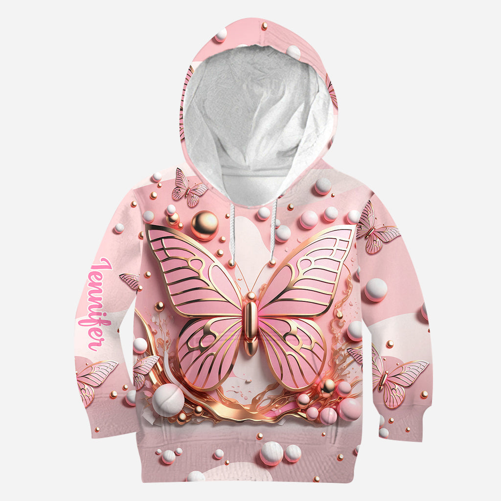 Love Butterflies - Personalized Butterfly Hoodie and Leggings