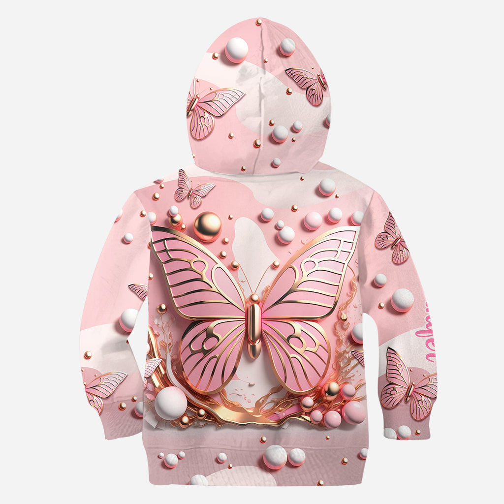 Love Butterflies - Personalized Butterfly Hoodie and Leggings