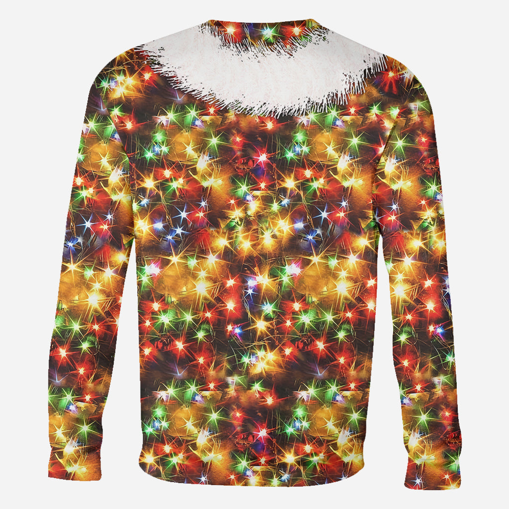 Bébé Père Noël arrive - T-shirt personnalisé pour couple