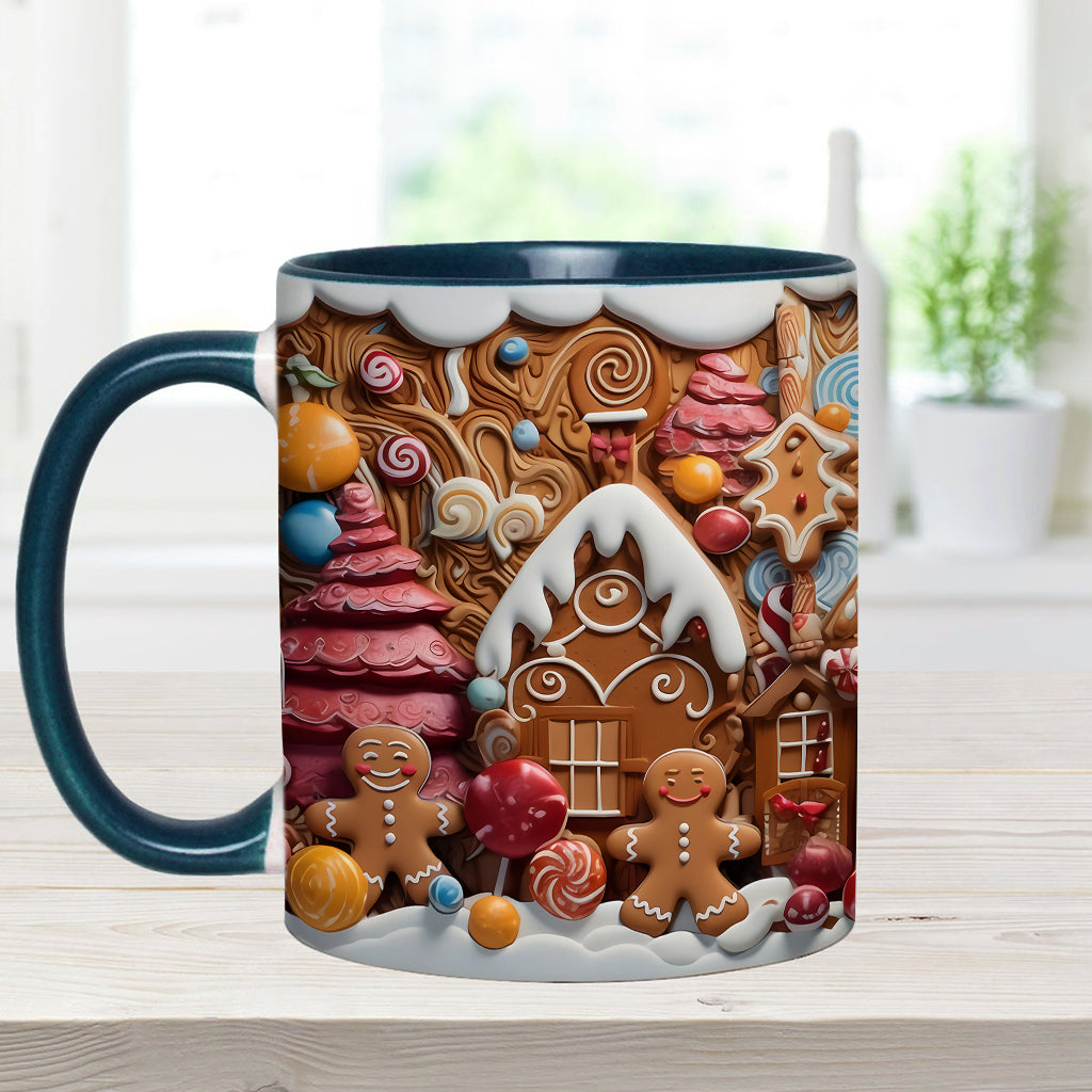 Mug spécial films de Noël en pain d'épice - Mug personnalisé pour toute la famille