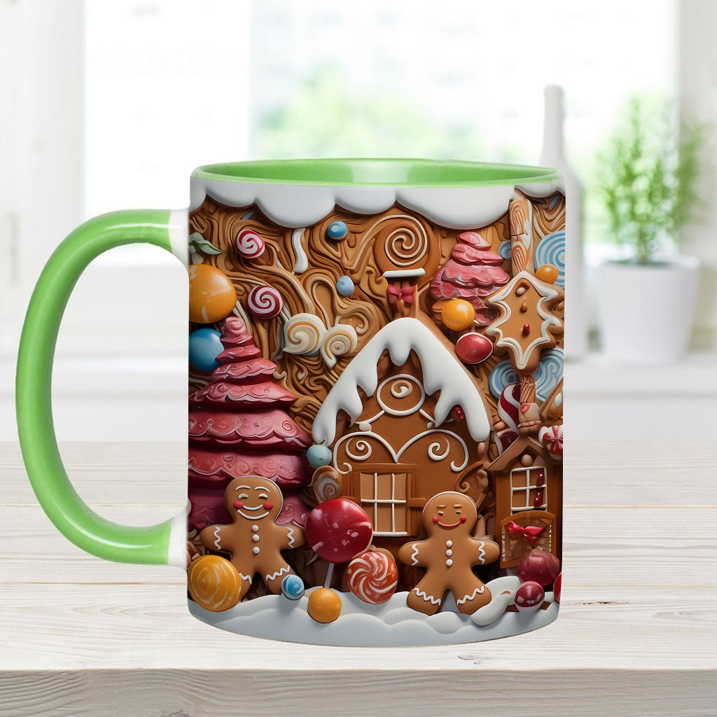 Mug spécial films de Noël en pain d'épice - Mug personnalisé pour toute la famille