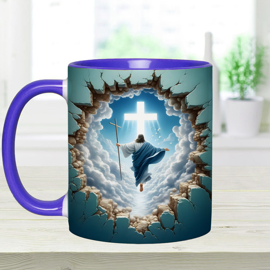 Jesus in Heaven - Christian Accent Mug