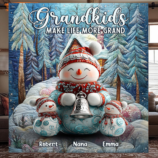 Joyeux Noël - Couverture personnalisée pour grand-mère