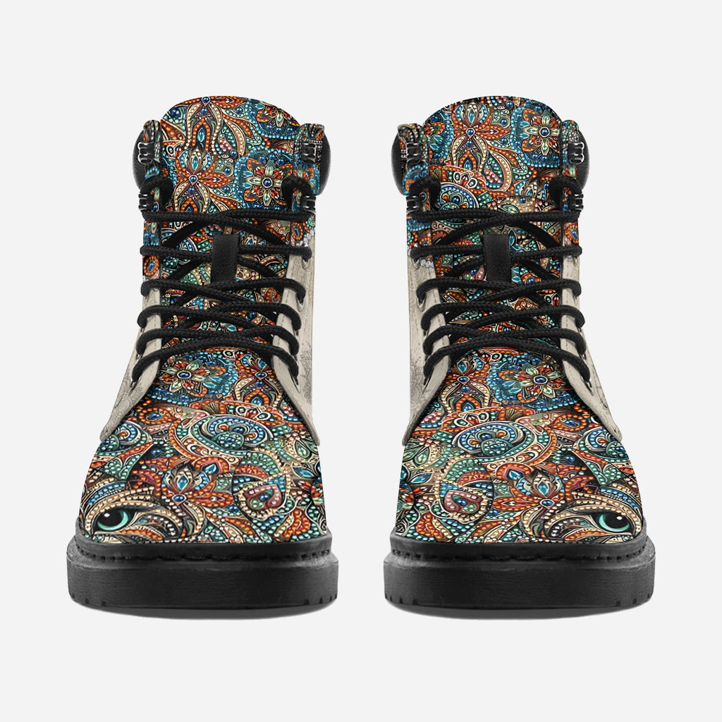 Beautiful Cat - Personalized Cat All Season Boots