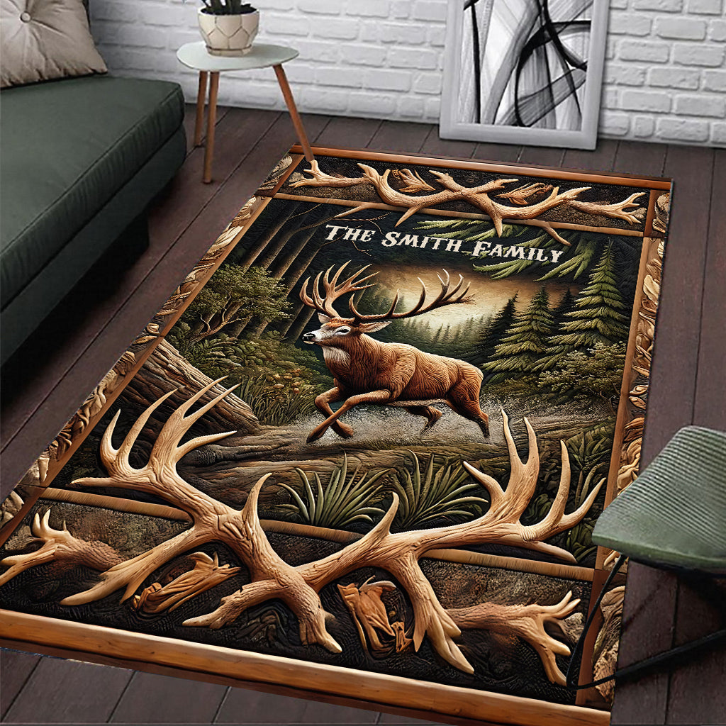 Passionné de chasse - Tapis de chasse personnalisé