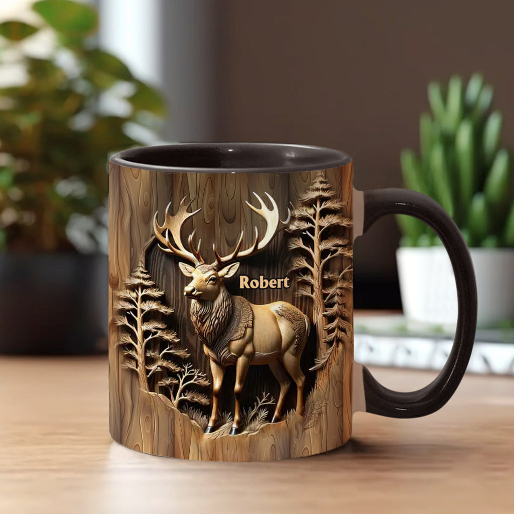 Love Hunting - Personalized Hunting Accent Mug