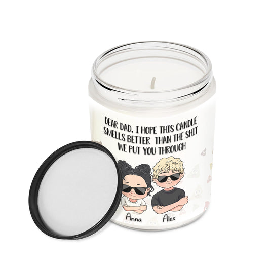 Chère maman, cher papa - Cadeau humoristique - Cadeau pour maman, grand-mère, grand-père, papa - Personnalisé 