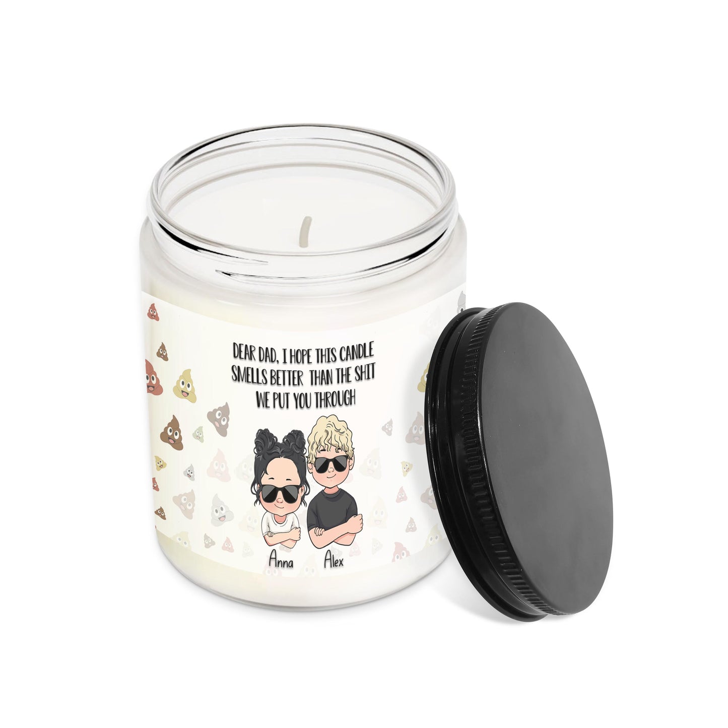 Chère maman, cher papa - Cadeau humoristique - Cadeau pour maman, grand-mère, grand-père, papa - Personnalisé 