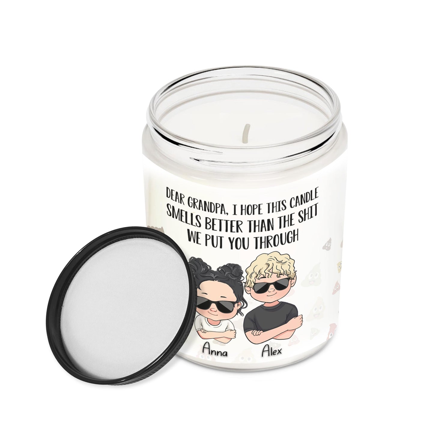 Chère maman, cher papa - Cadeau humoristique - Cadeau pour maman, grand-mère, grand-père, papa - Personnalisé 