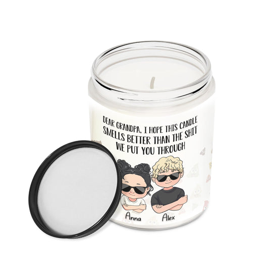 Chère maman, cher papa - Cadeau humoristique - Cadeau pour maman, grand-mère, grand-père, papa - Personnalisé 