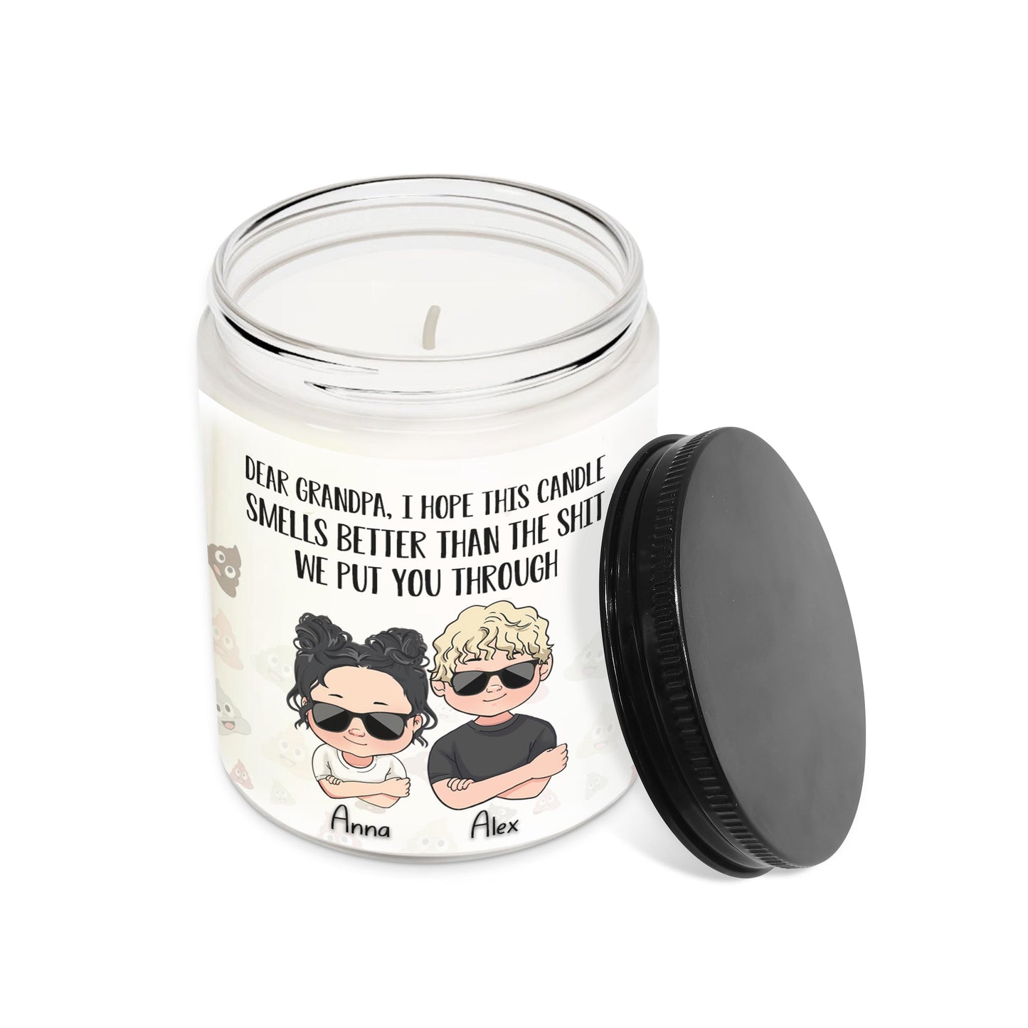 Chère maman, cher papa - Cadeau humoristique - Cadeau pour maman, grand-mère, grand-père, papa - Personnalisé 