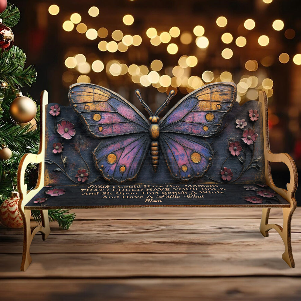 I Have Your Back - Personalized Memorial Wooden Bench