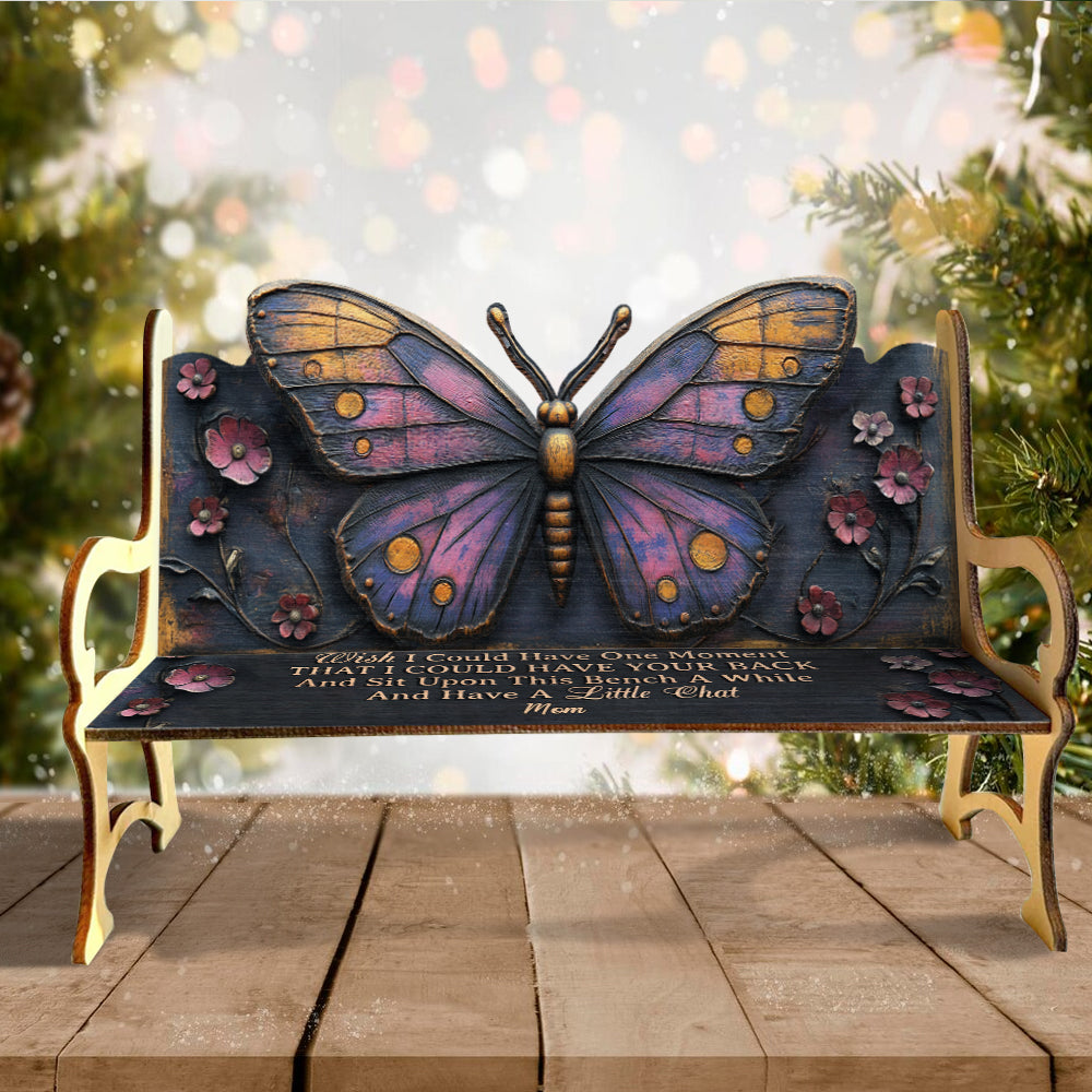 I Have Your Back - Personalized Memorial Wooden Bench