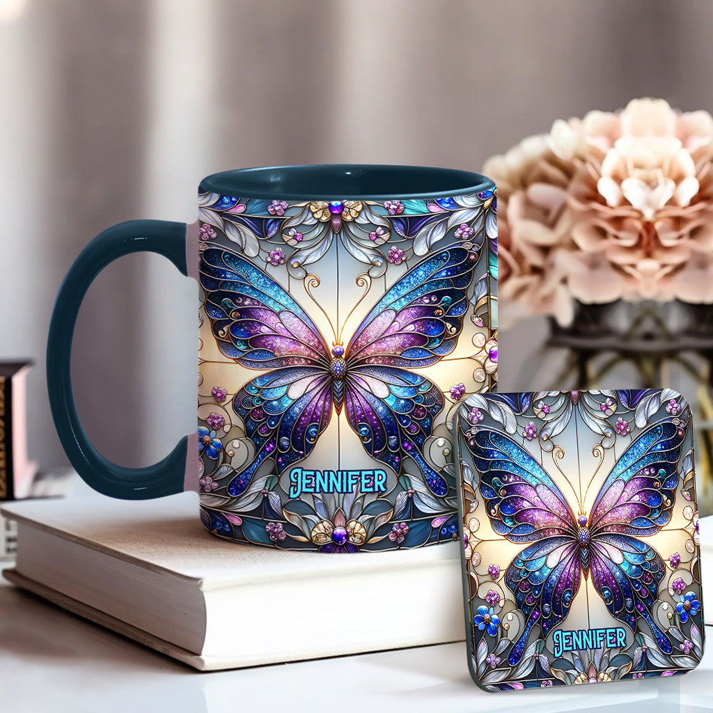 Mug personnalisé à motif papillon - Magnifique papillon