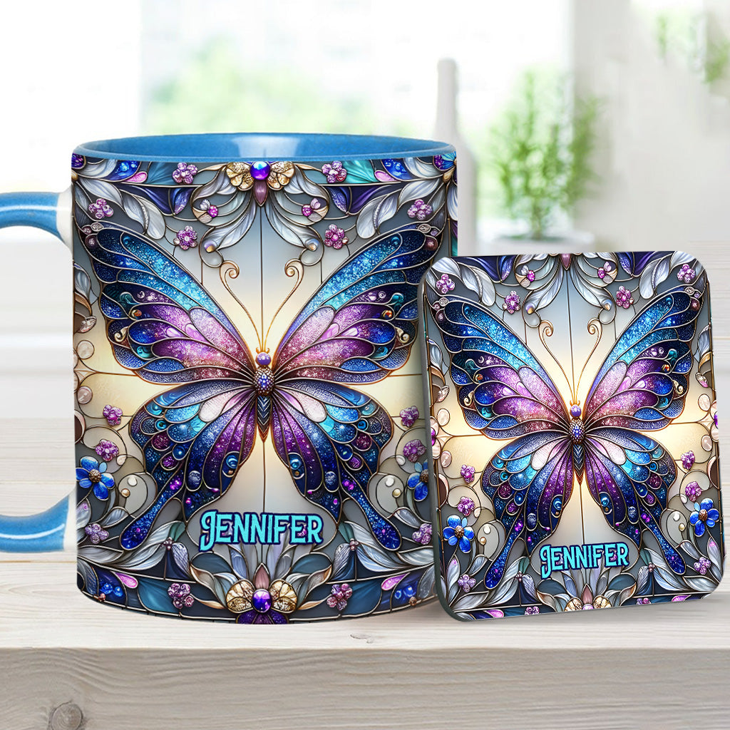 Mug personnalisé à motif papillon - Magnifique papillon