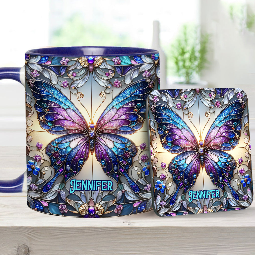 Mug personnalisé à motif papillon - Magnifique papillon