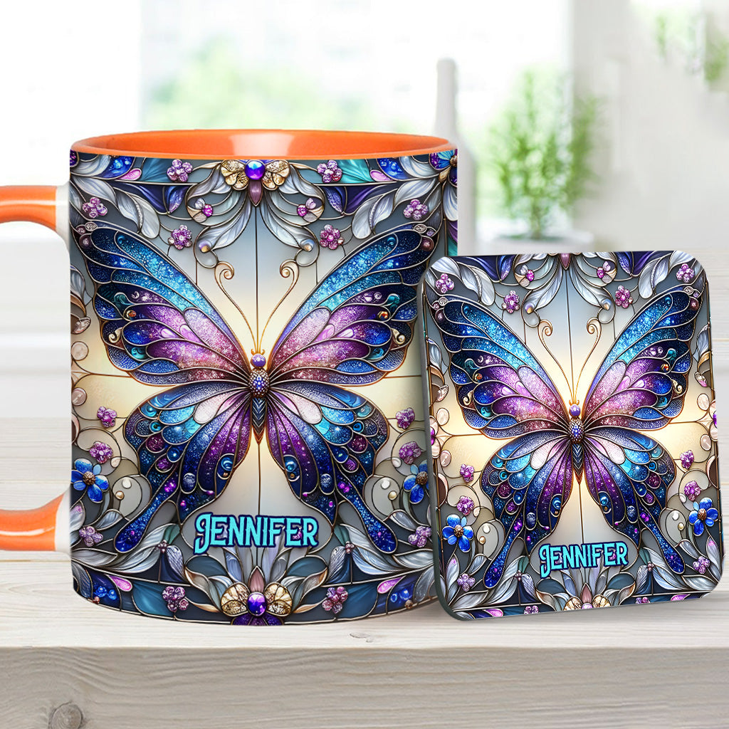 Mug personnalisé à motif papillon - Magnifique papillon