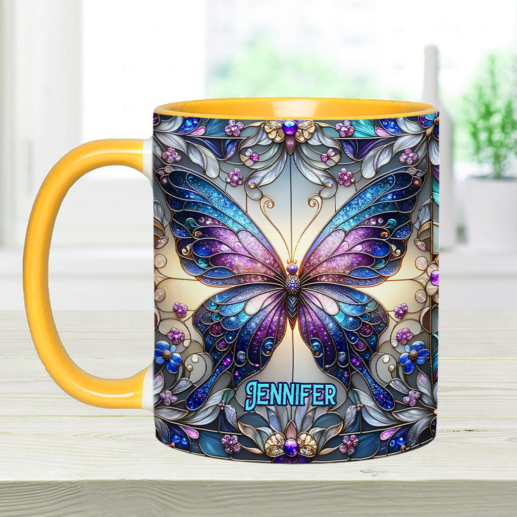 Mug personnalisé à motif papillon - Magnifique papillon