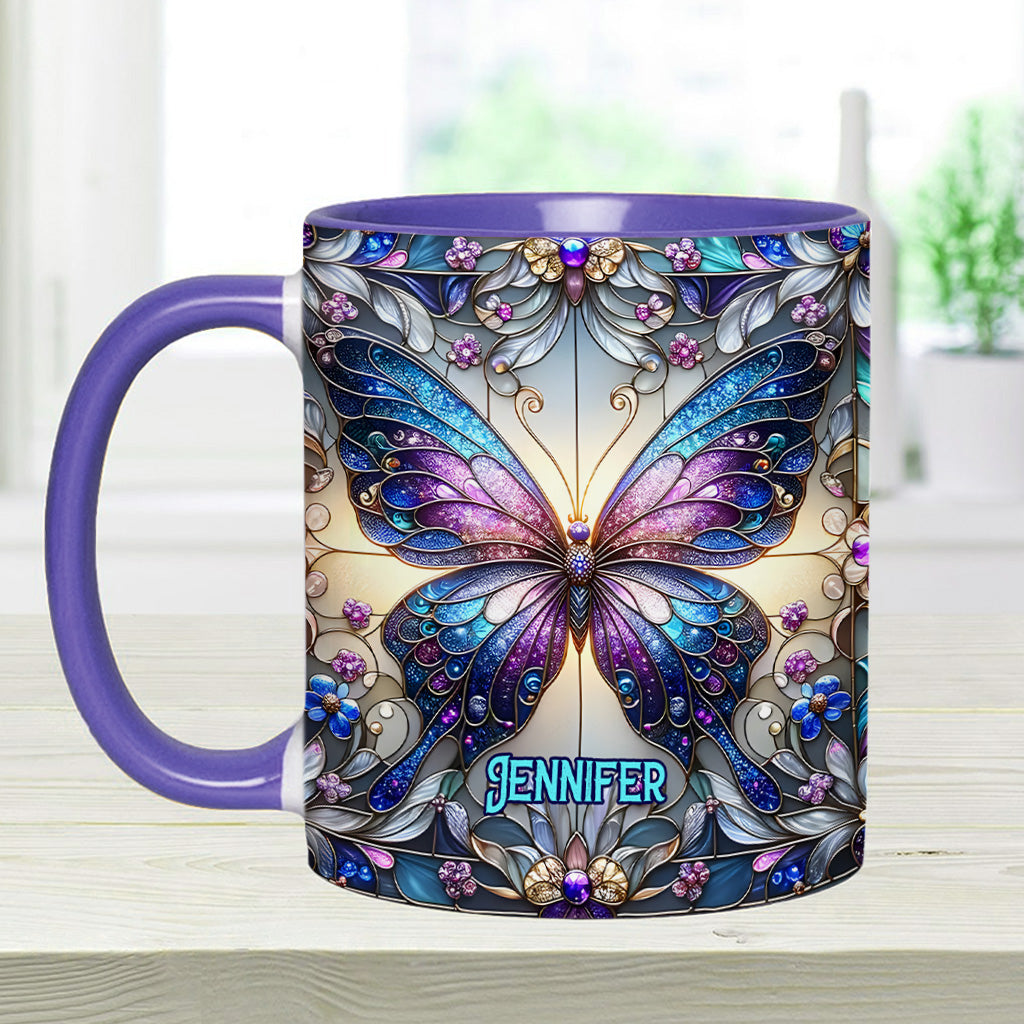 Mug personnalisé à motif papillon - Magnifique papillon