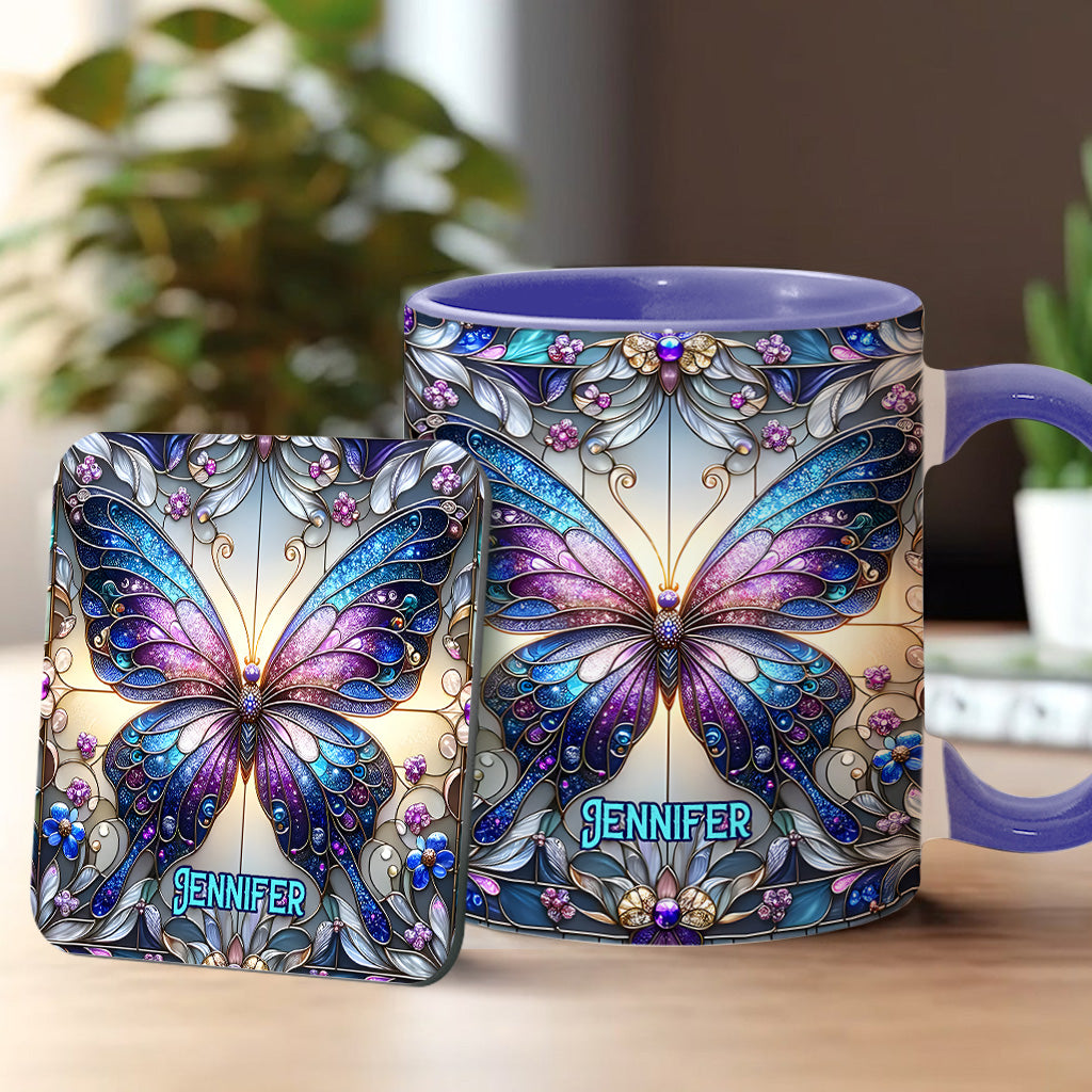 Mug personnalisé à motif papillon - Magnifique papillon