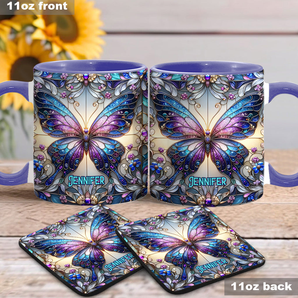 Mug personnalisé à motif papillon - Magnifique papillon