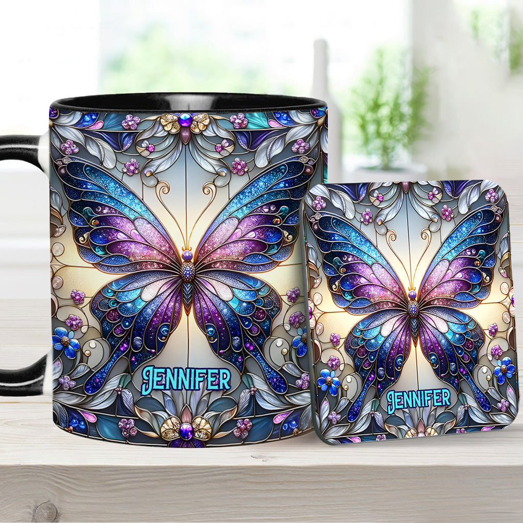 Mug personnalisé à motif papillon - Magnifique papillon