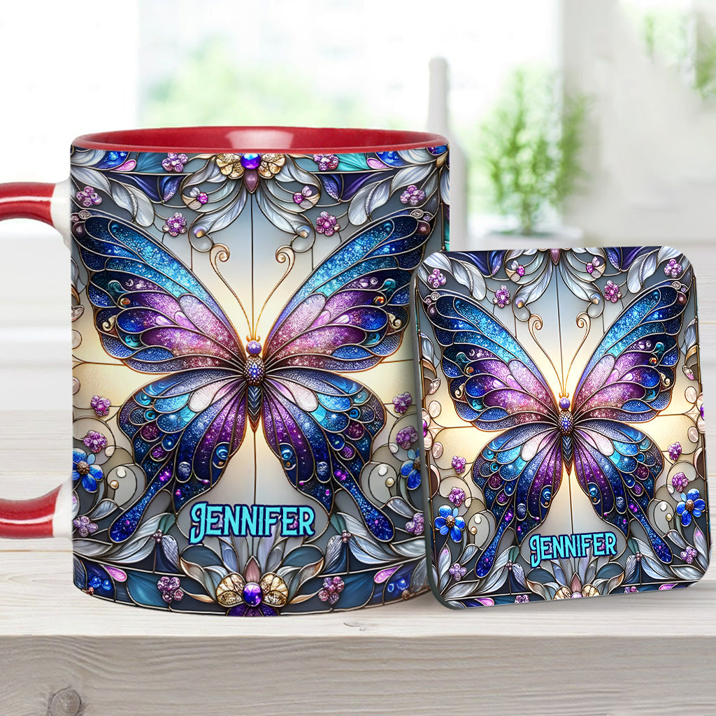 Mug personnalisé à motif papillon - Magnifique papillon