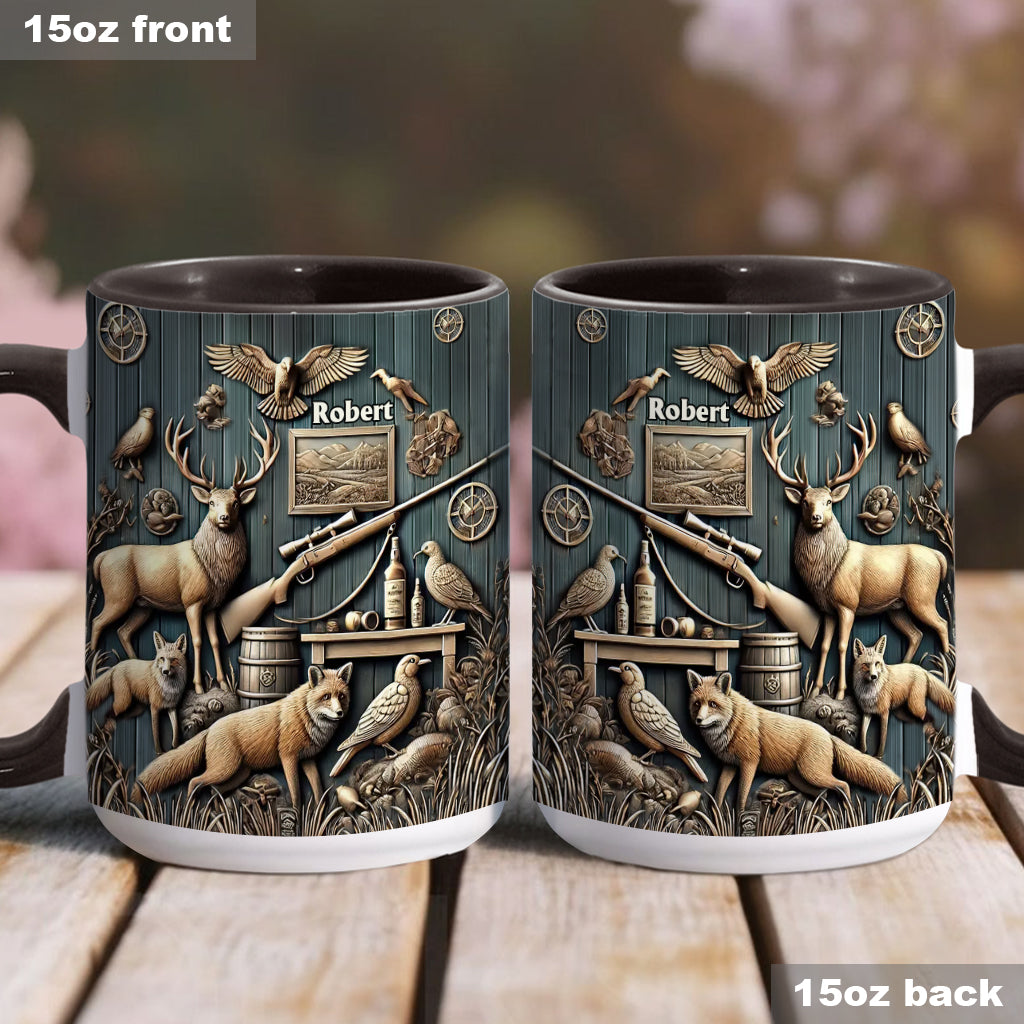 Best Hunter Ever - Personalized Hunting Accent Mug