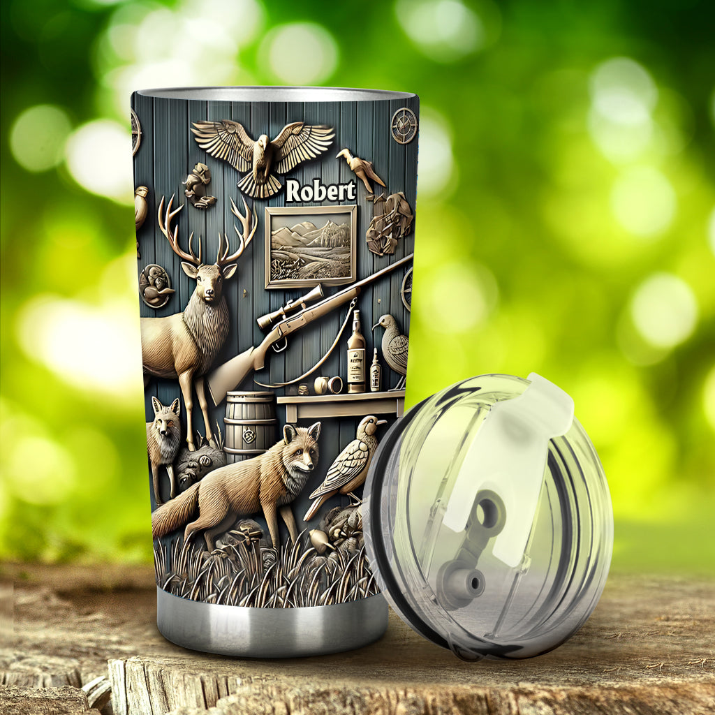 Best Hunter Ever - Personalized Hunting Tumbler