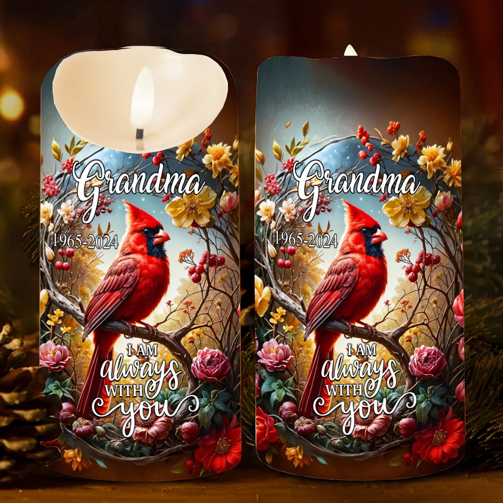 Angel's Whisper - Personalized Memorial Flameless Candle