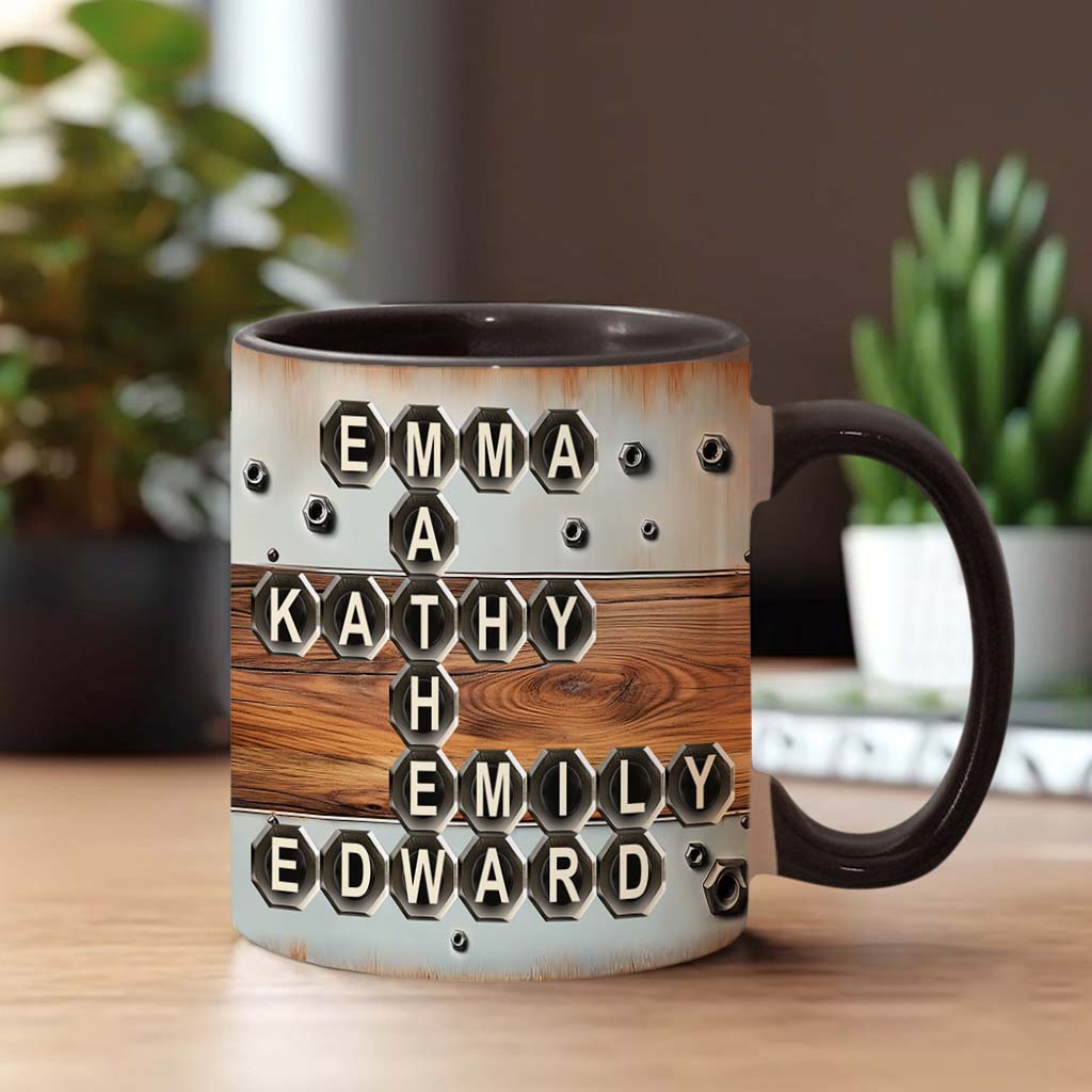 You Are The Tool - Personalized Father Accent Mug