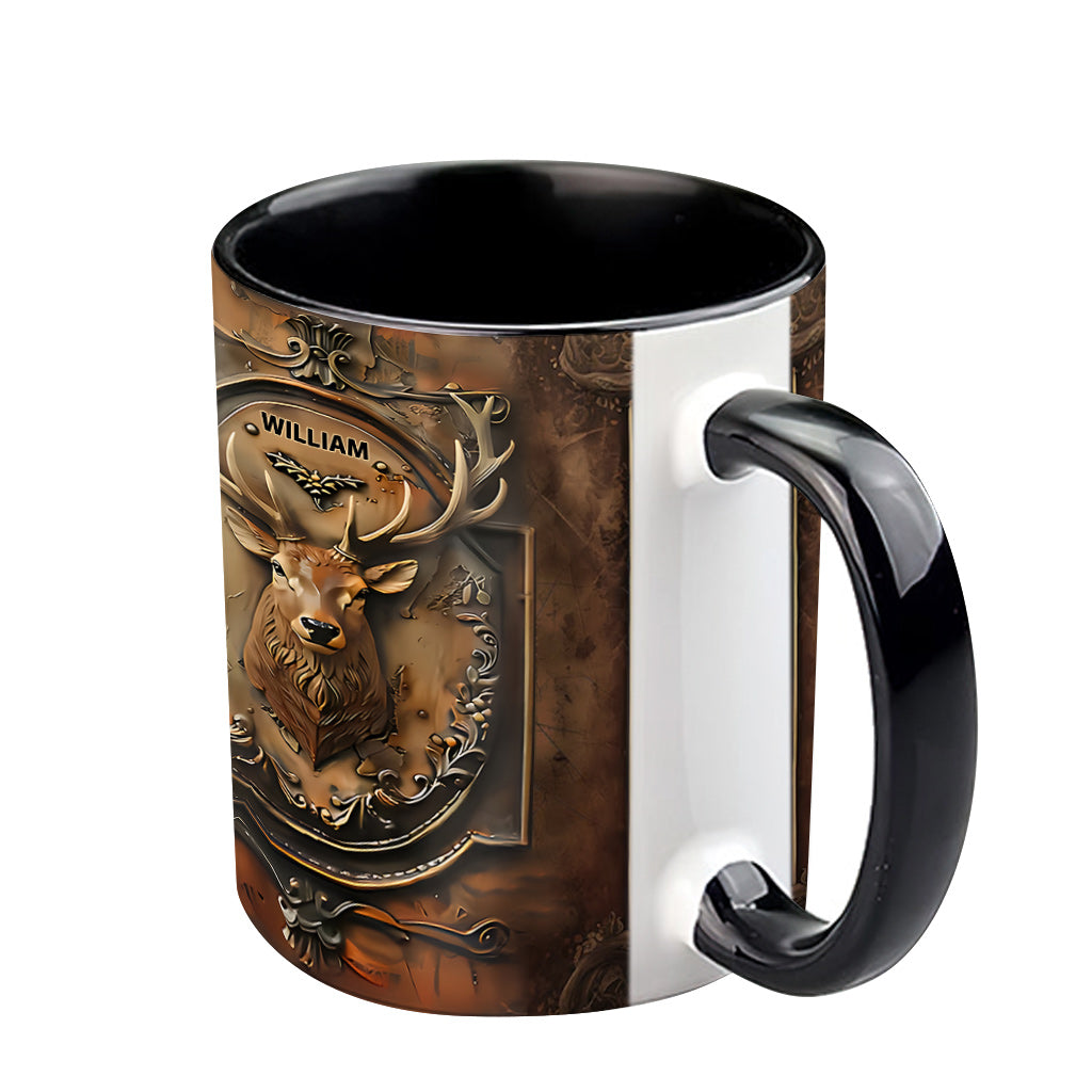 Deer Hunter - Personalized Hunting Accent Mug
