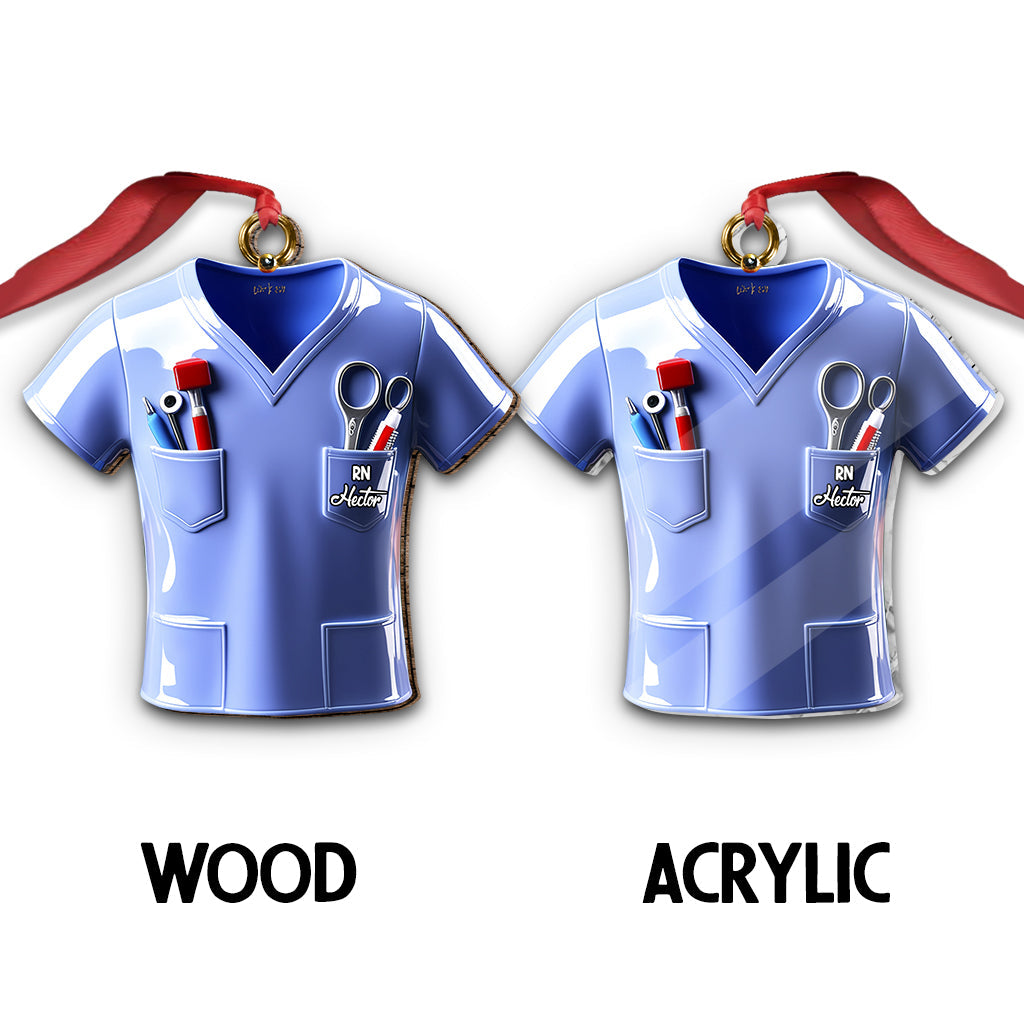 Infirmière de Noël - Ornement personnalisé pour infirmière