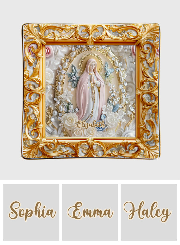 Porte-bijoux chrétien personnalisé « Believer » entièrement imprimé