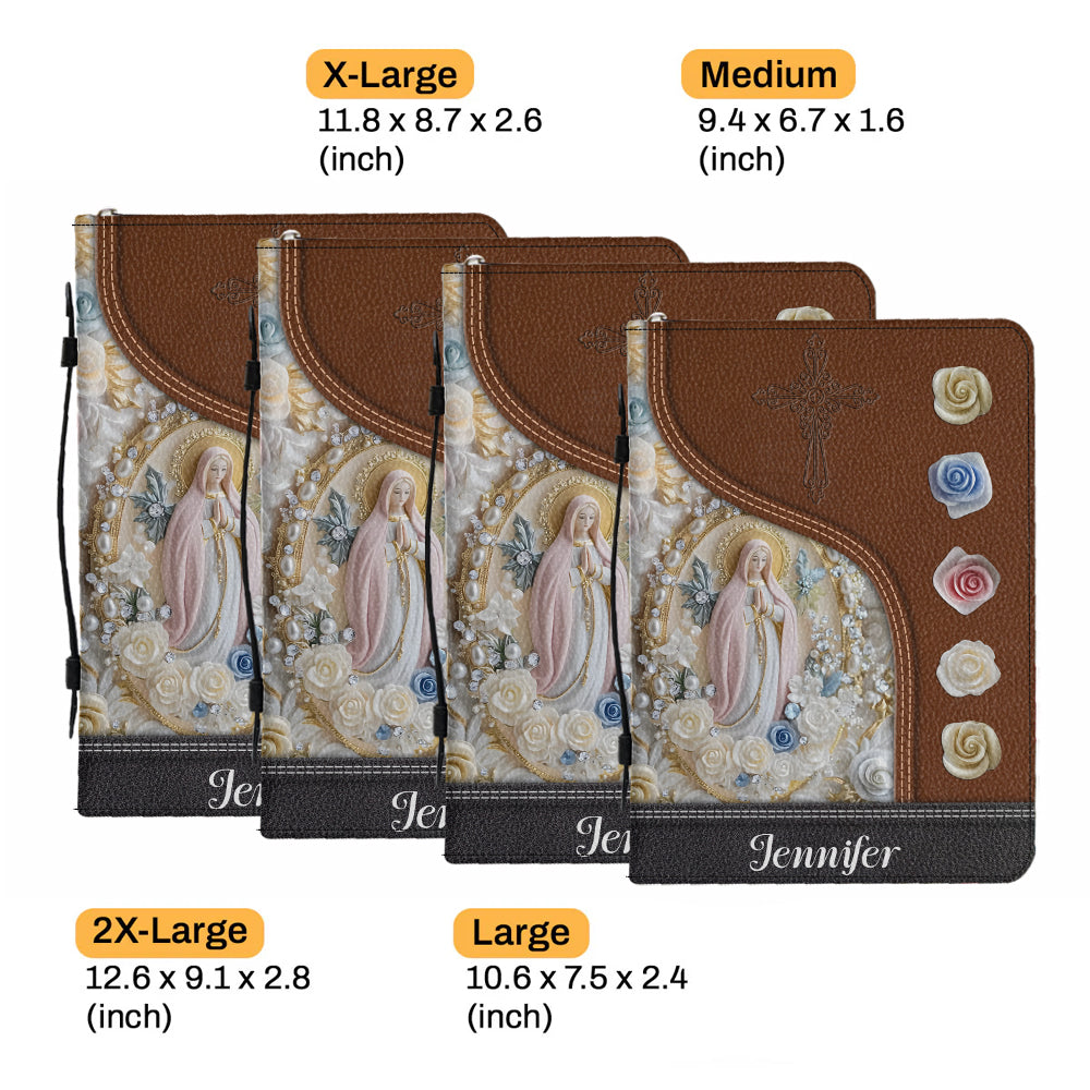 Believer - Étui à Bible en cuir chrétien personnalisé