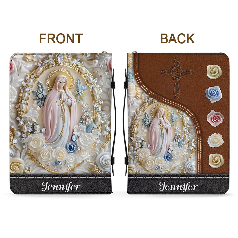 Believer - Étui à Bible en cuir chrétien personnalisé