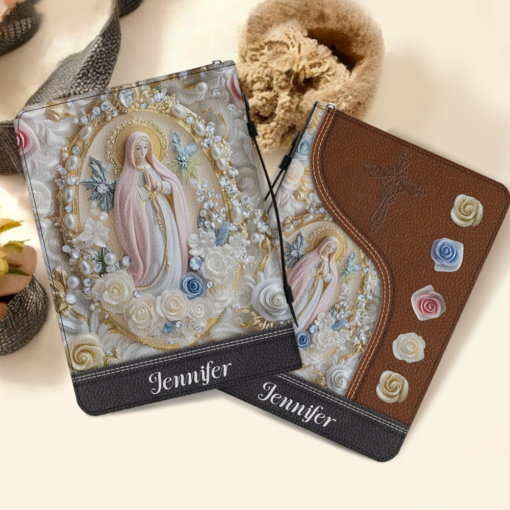 Believer - Étui à Bible en cuir chrétien personnalisé