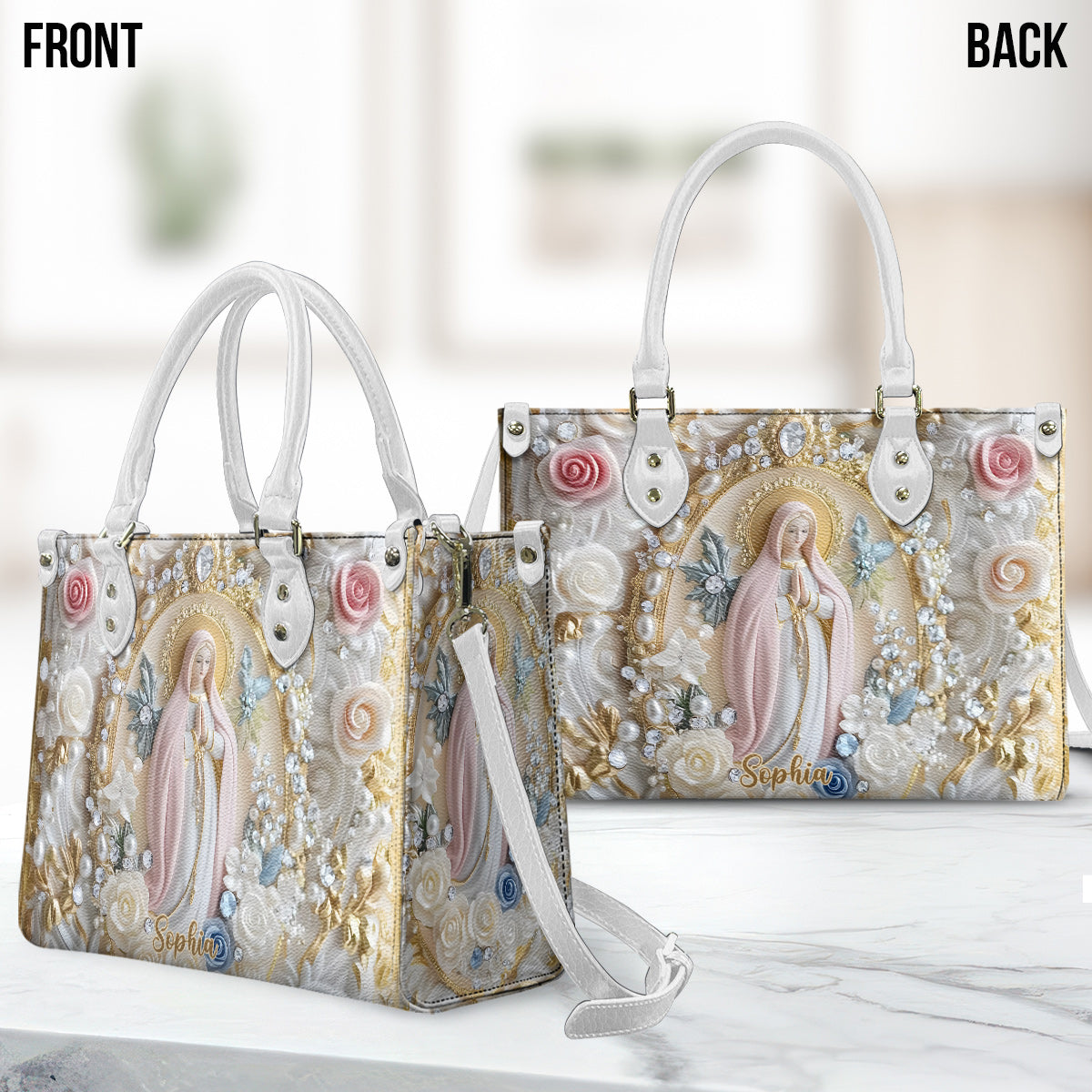 Believer - Personalized Christian Leather Handbag