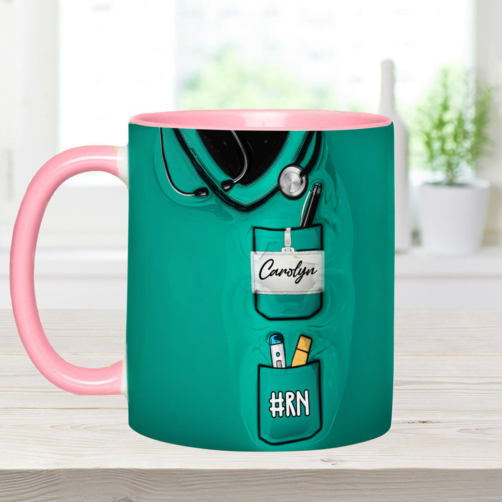Mug personnalisé « Réparateur de bordel » - Infirmière