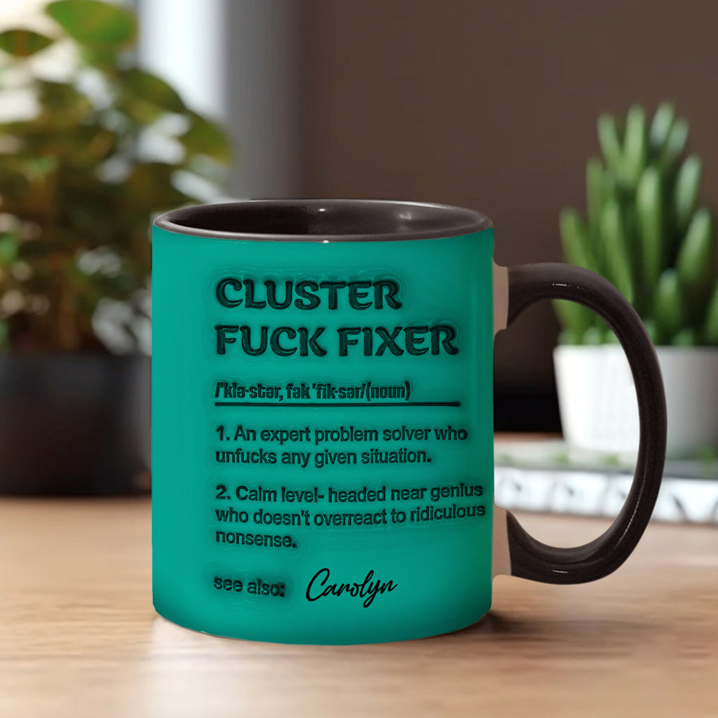 Mug personnalisé « Réparateur de bordel » - Infirmière